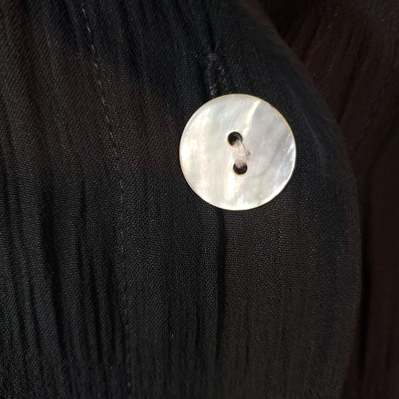 Selene Sport Semi-sheer Shirt Jacket Size Large - Picture 7 of 10